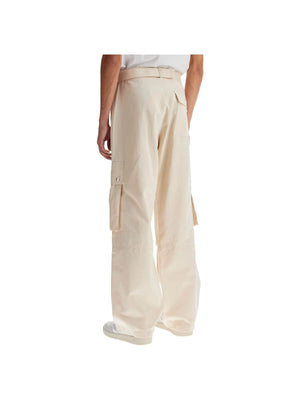 Cargo Gabardine Trousers In Eight