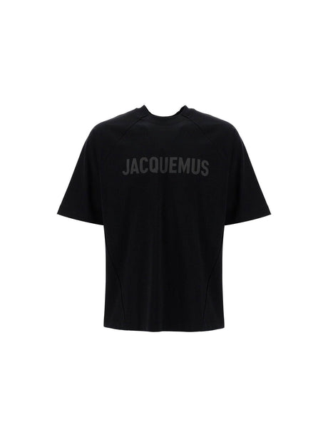 JACQUEMUS-Cotton Le Typo T-shirt-JOHN JULIA