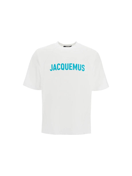 Oversized Typo Cotton T-shirt-Jacquemus-JOHN JULIA