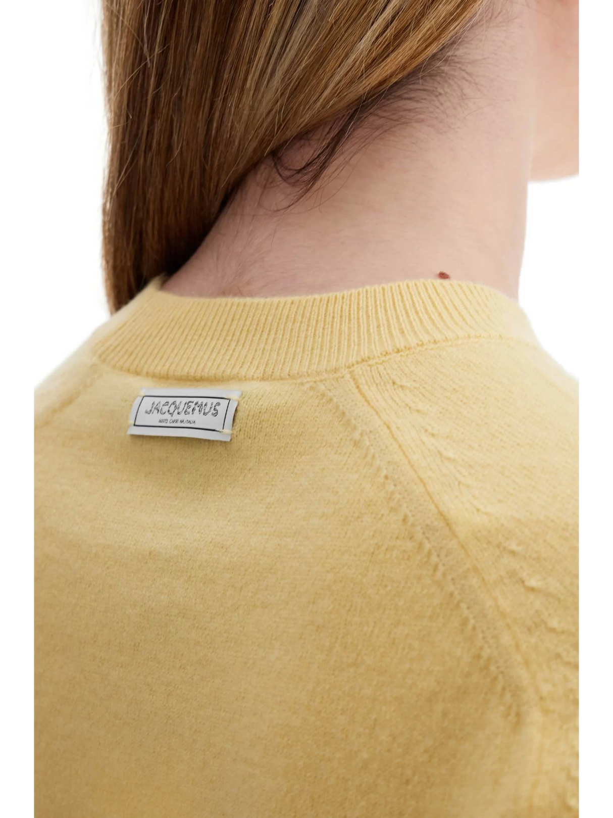 Cropped Knit Sweater-Jacquemus-JOHN JULIA