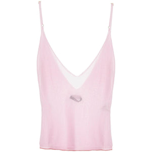 Deep V-Neck Knit Tank - 32 - Women > Clothing > Tops and Sweatshirts > Tops