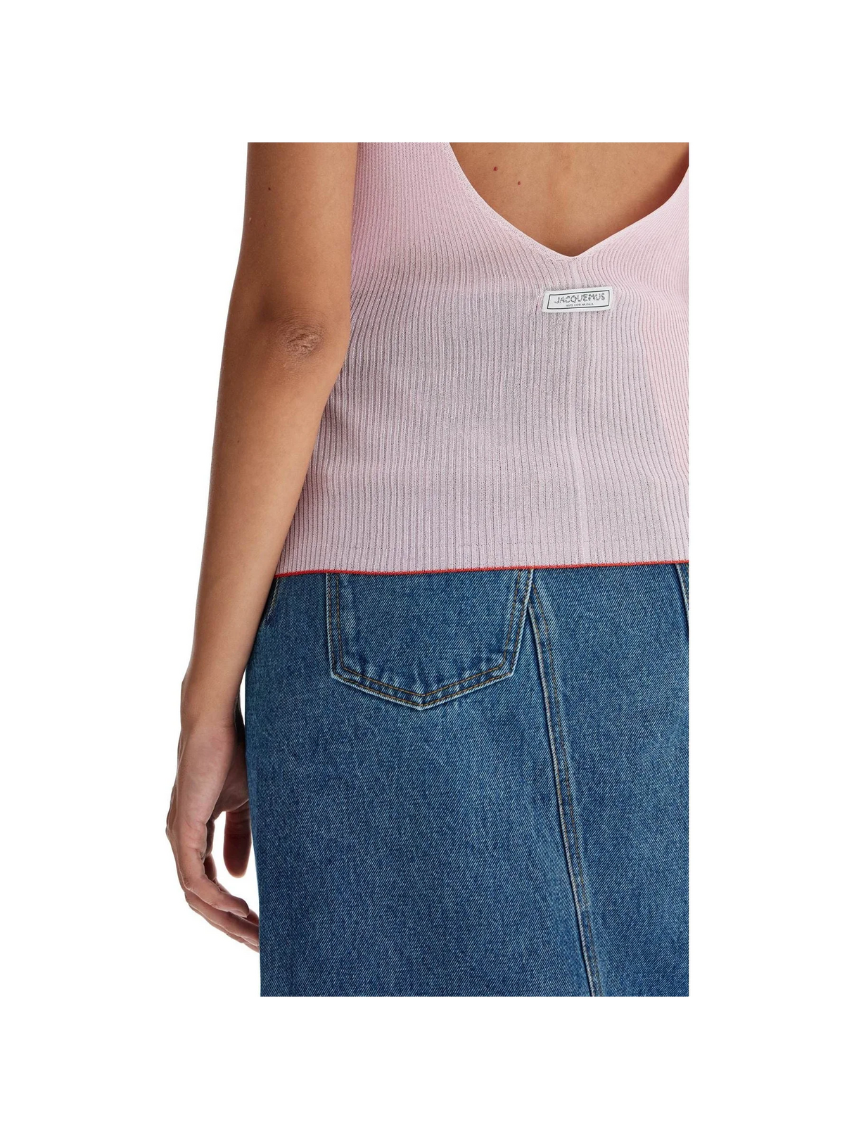 Deep V-Neck Knit Tank - Women > Clothing > Tops and Sweatshirts > Tops