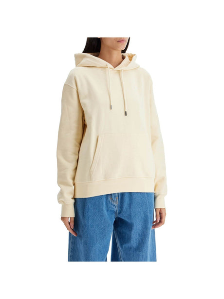 JACQUEMUS-Embroidered Cotton Hoodie-JOHN JULIA