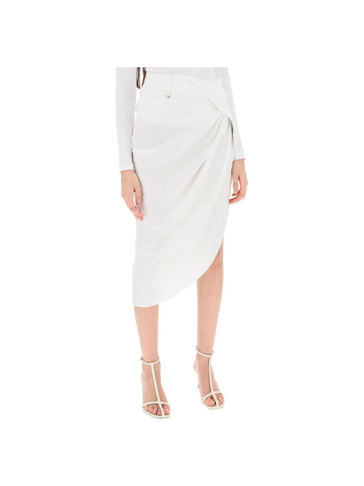 La Jupe Saudade Asymmetric Skirt JACQUEMUS JOHN JULIA.