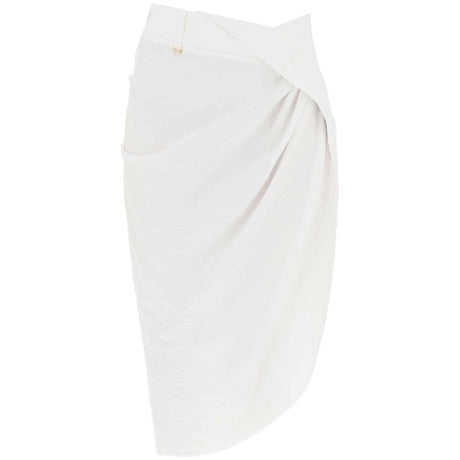 La Jupe Saudade Asymmetric Skirt JACQUEMUS JOHN JULIA.