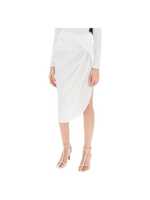 La Jupe Saudade Asymmetric Skirt JACQUEMUS JOHN JULIA.