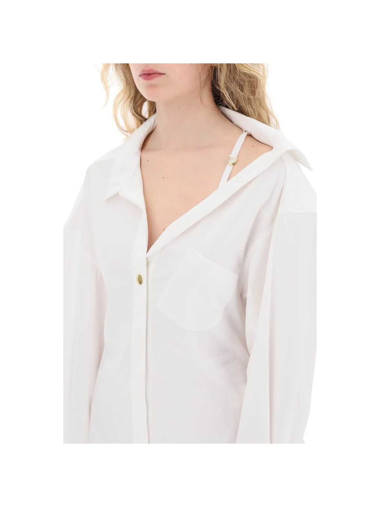 La Mini Robe Chemise Poplin Dress - Women > Clothing > Dresses > Mini