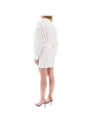 La Mini Robe Chemise Poplin Dress - Women > Clothing > Dresses > Mini