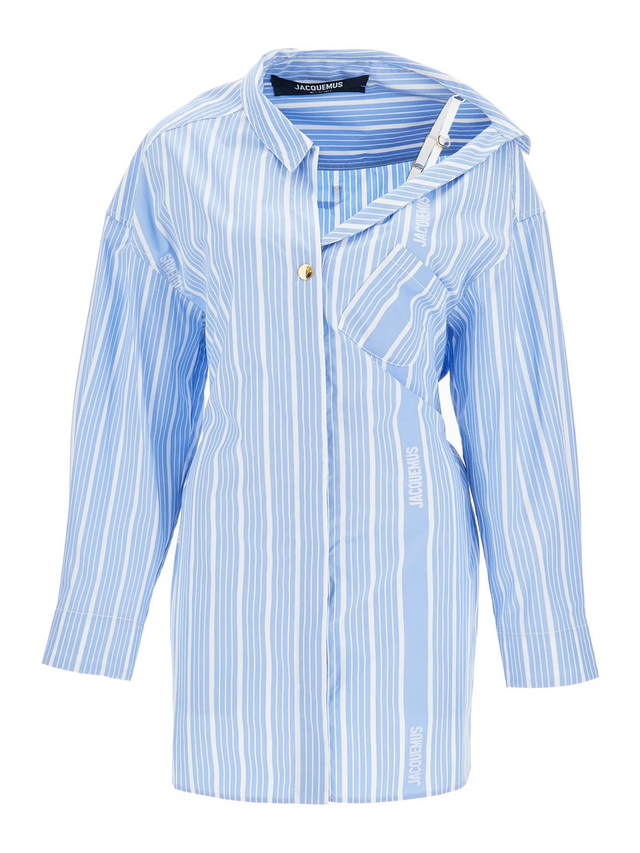 La Mini Robe Chemise Dress-Jacquemus-JOHN JULIA