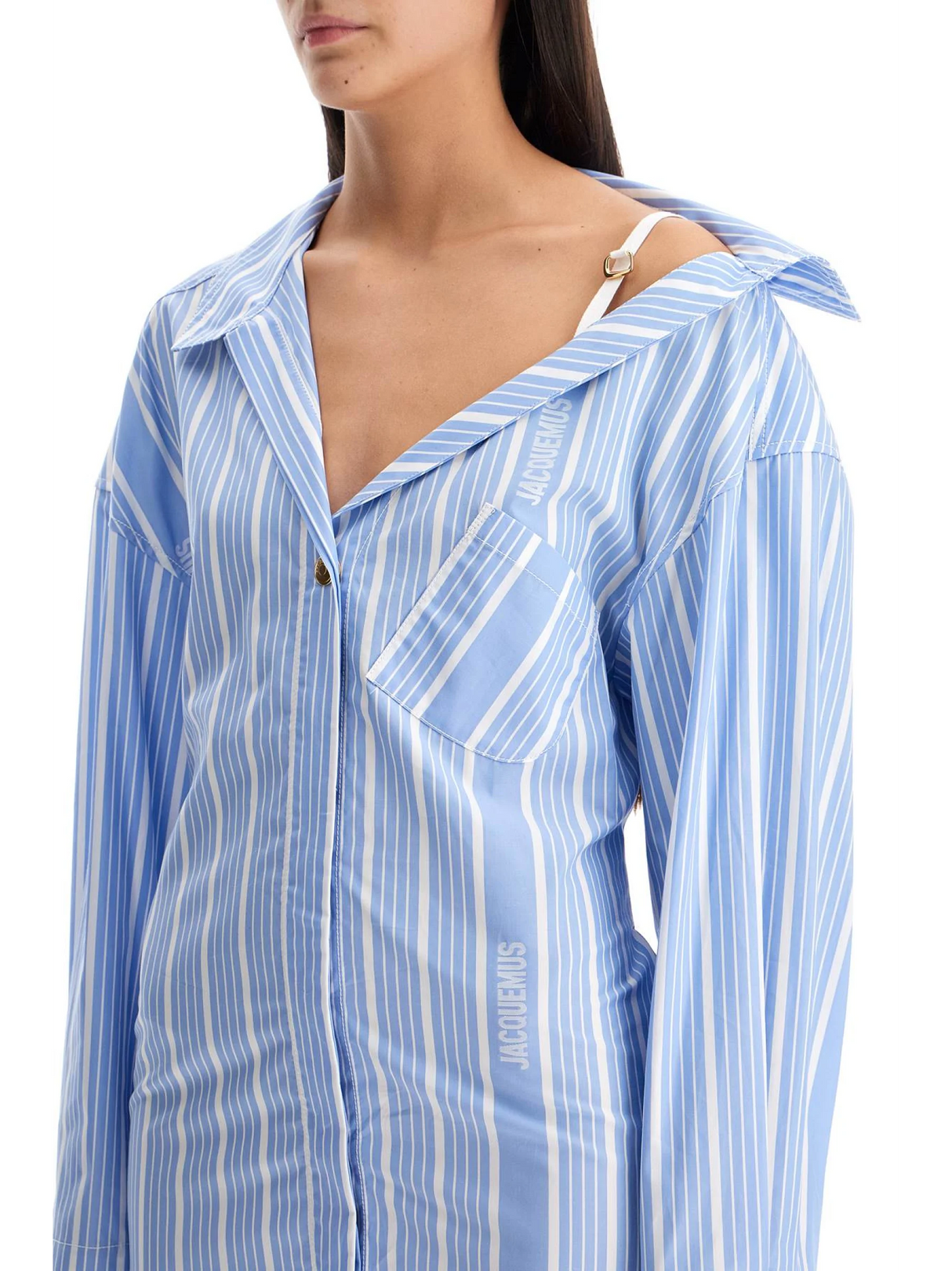 La Mini Robe Chemise Dress-Jacquemus-JOHN JULIA