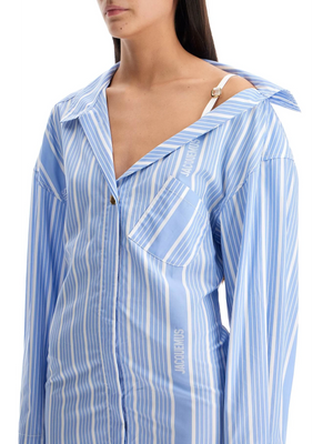 La Mini Robe Chemise Dress-Jacquemus-JOHN JULIA