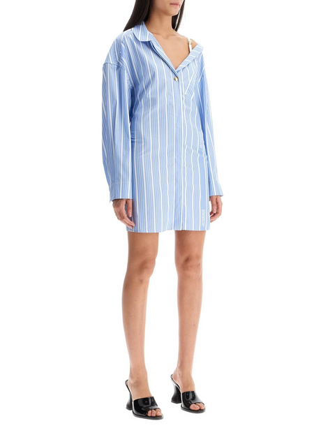 La Mini Robe Chemise Dress-Jacquemus-JOHN JULIA