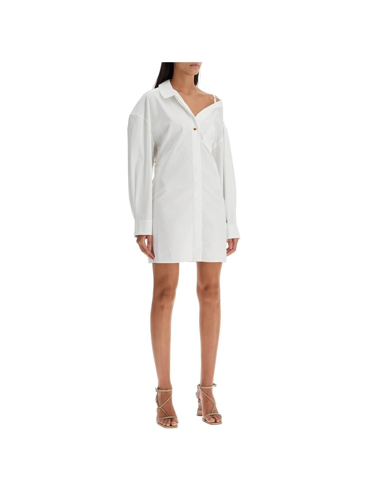 La Mini Robe Shirt Poplin Dress - Women > Clothing > Dresses > Mini