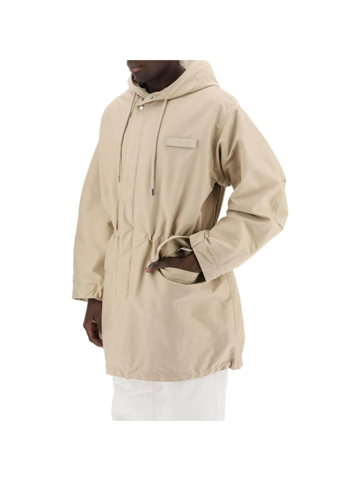 Beige La parka Marrone Hooded Parka JACQUEMUS JOHN JULIA.