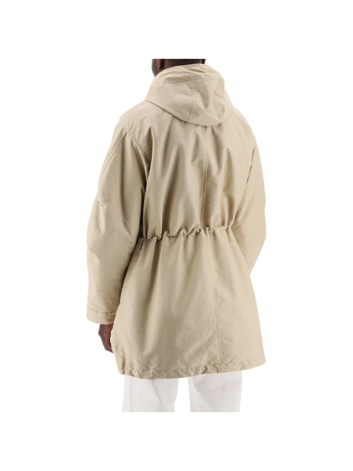 Beige La parka Marrone Hooded Parka JACQUEMUS JOHN JULIA.