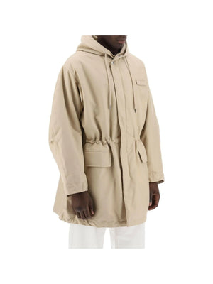 Beige La parka Marrone Hooded Parka JACQUEMUS JOHN JULIA.