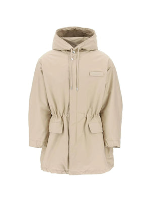 Beige La parka Marrone Hooded Parka JACQUEMUS JOHN JULIA.