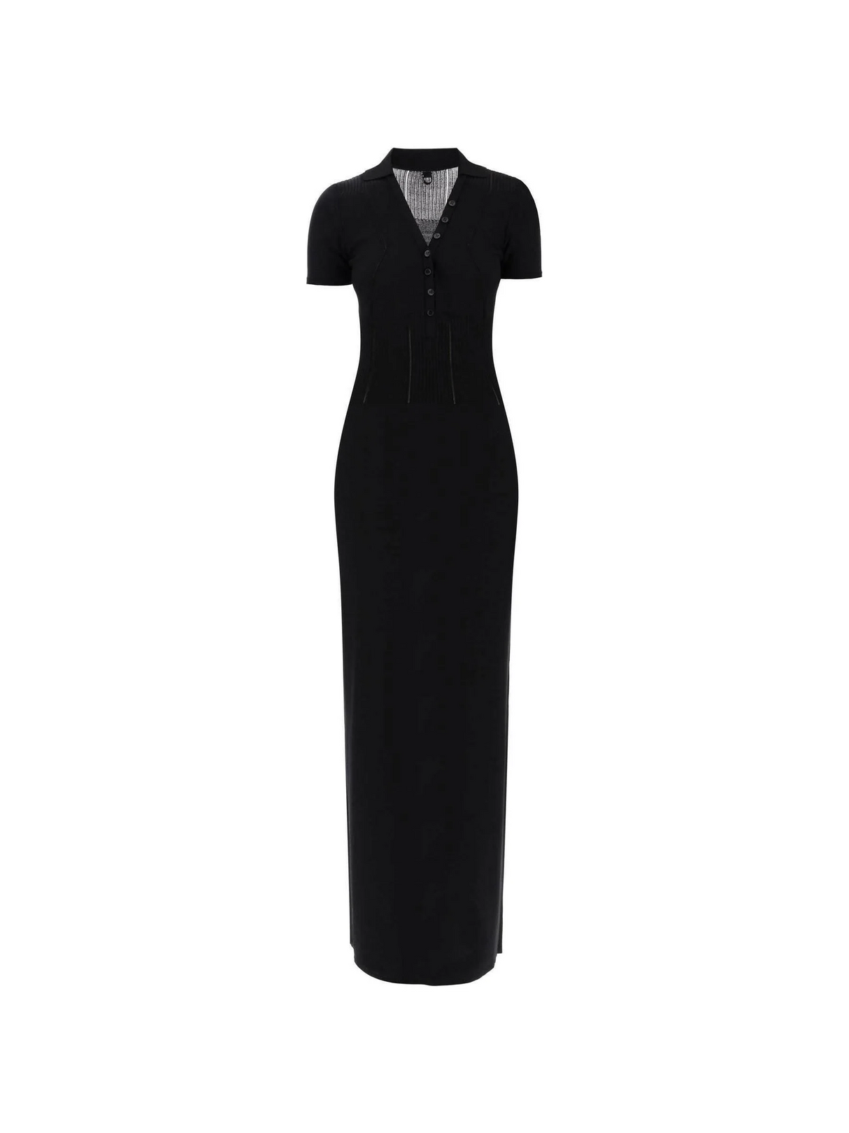 Black 'La Robe Yauco' Maxi Dress JACQUEMUS JOHN JULIA.