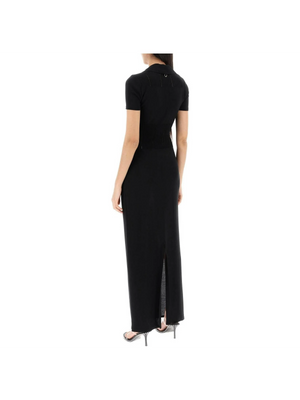 Black 'La Robe Yauco' Maxi Dress JACQUEMUS JOHN JULIA.