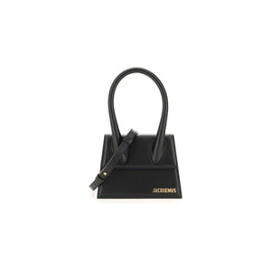 JACQUEMUS-Le Chiquito Moyen Leather Handbag -JOHN JULIA.