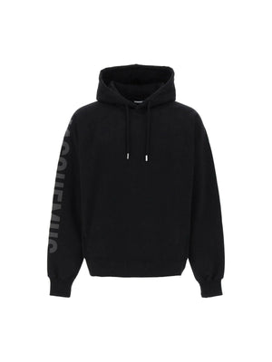 JACQUEMUS-'Le Hoodie Typo' Cotton Hoodie-JOHN JULIA