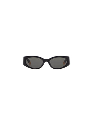 JACQUEMUS-Oval Sunglasses For Stylish Sun -JOHN JULIA.