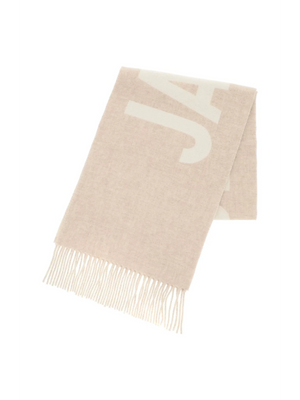 Logo Wool Scarf