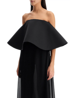 Vela Hooded Maxi Dress-Jacquemus-JOHN JULIA