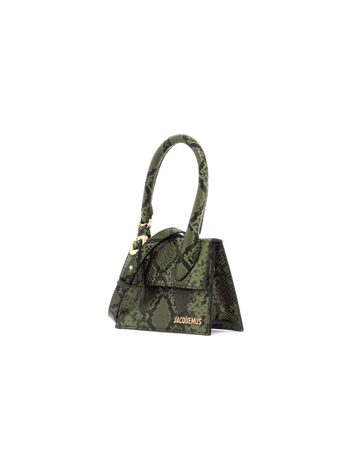 Snake-Print Leather Le Chiquito Moyen Boucle Bag - OS - Women > Bags > Handbags