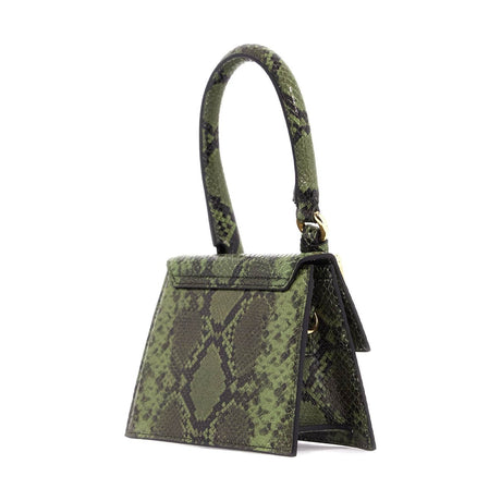 Snake-Print Leather Le Chiquito Moyen Boucle Bag - OS - Women > Bags > Handbags