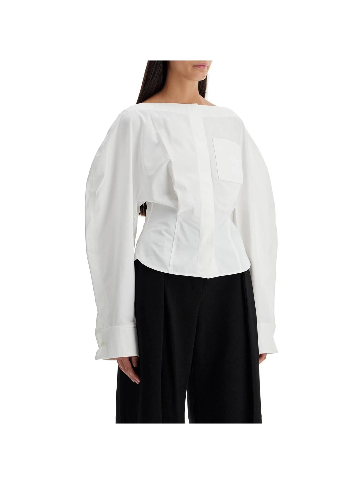 The Barco Poplin Shirt-Jacquemus-JOHN JULIA