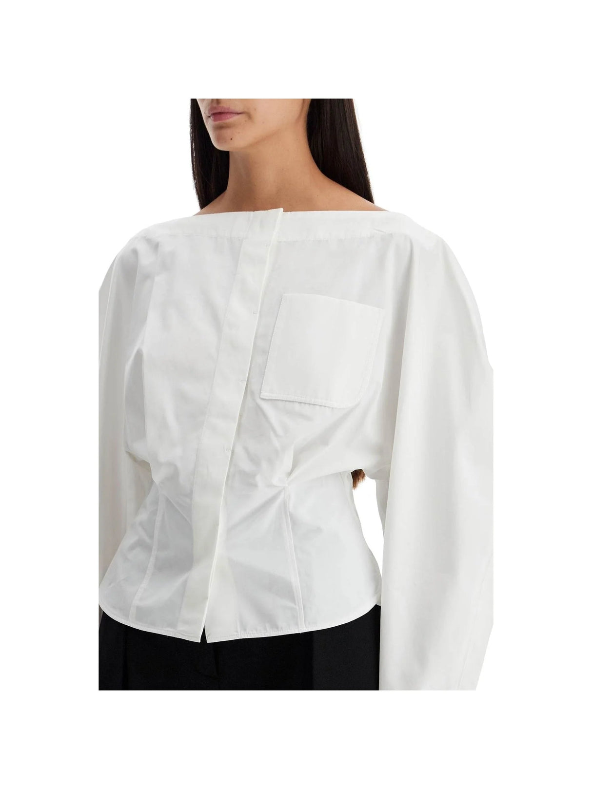 The Barco Poplin Shirt-Jacquemus-JOHN JULIA