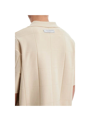 Basin Knit Polo Shirt-Jacquemus-JOHN JULIA