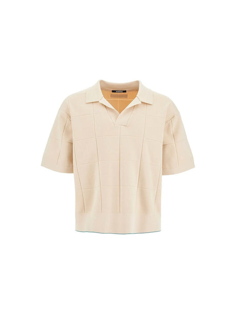 Basin Knit Polo Shirt-Jacquemus-JOHN JULIA