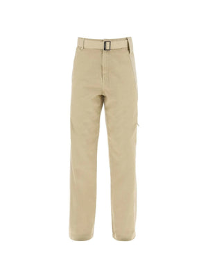 The Brown' Cotton Pants with removable belt JACQUEMUS JOHN JULIA.