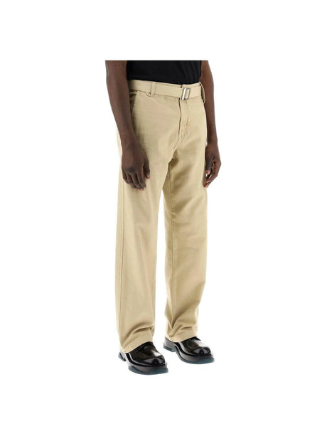 The Brown' Cotton Pants with removable belt JACQUEMUS JOHN JULIA.