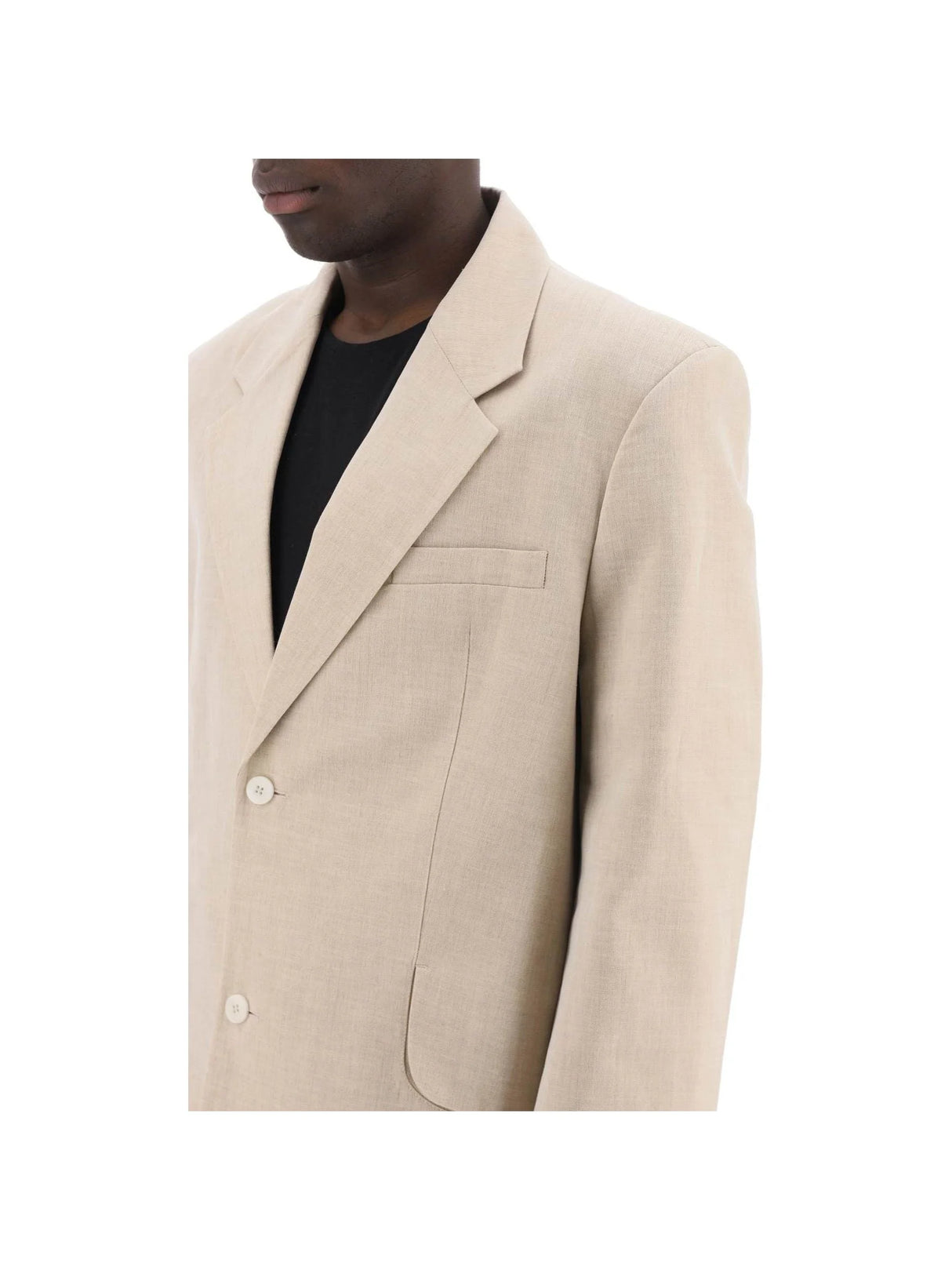 Titolo Linen Wool Jacket - Men > Clothing > Jackets and Blazers > Blazers and Vests