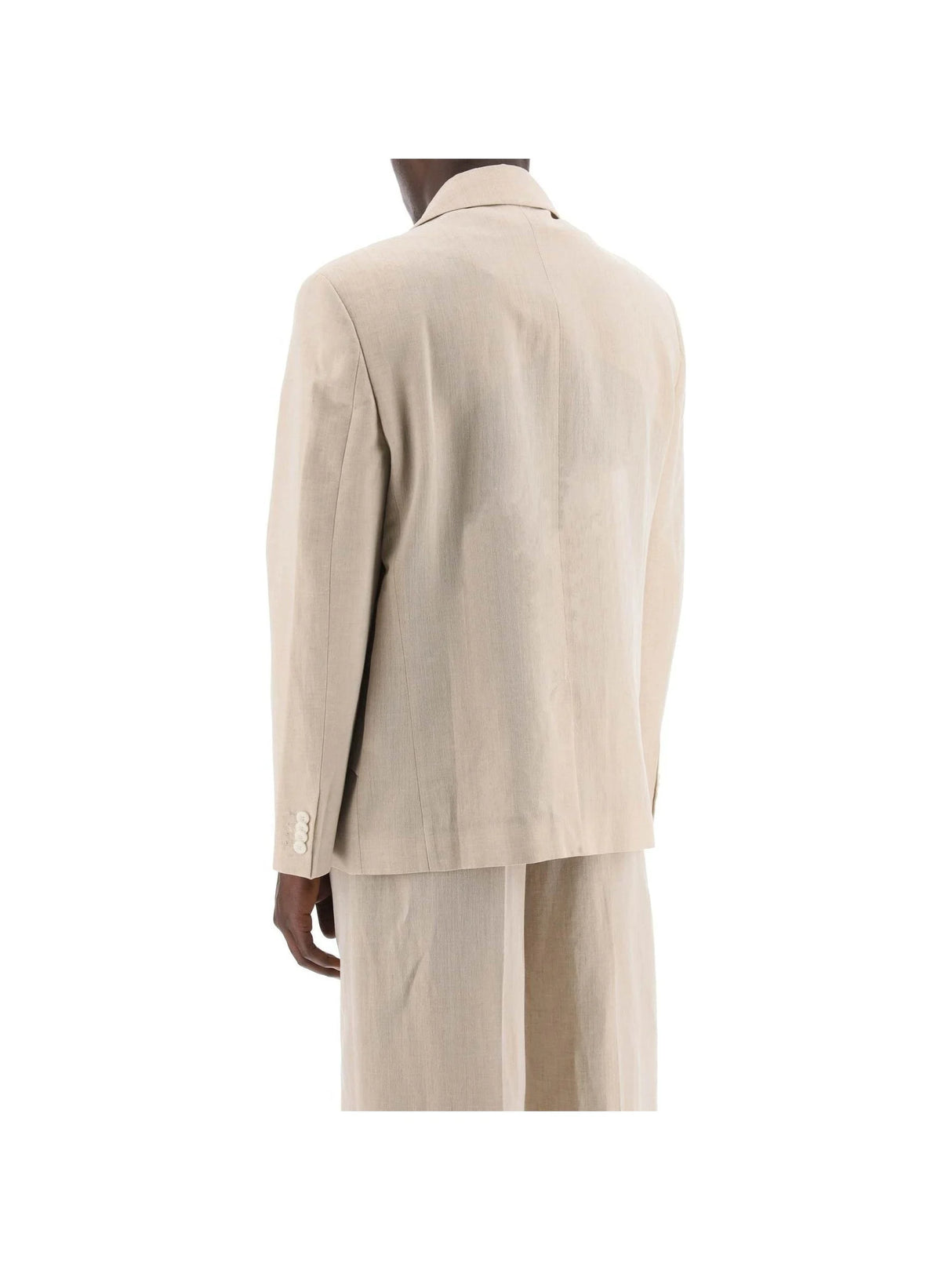 Titolo Linen Wool Jacket - Men > Clothing > Jackets and Blazers > Blazers and Vests