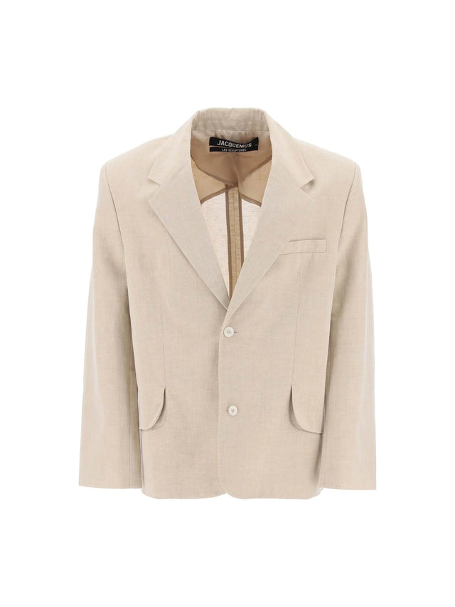 Titolo Linen Wool Jacket - 42 - Men > Clothing > Jackets and Blazers > Blazers and Vests