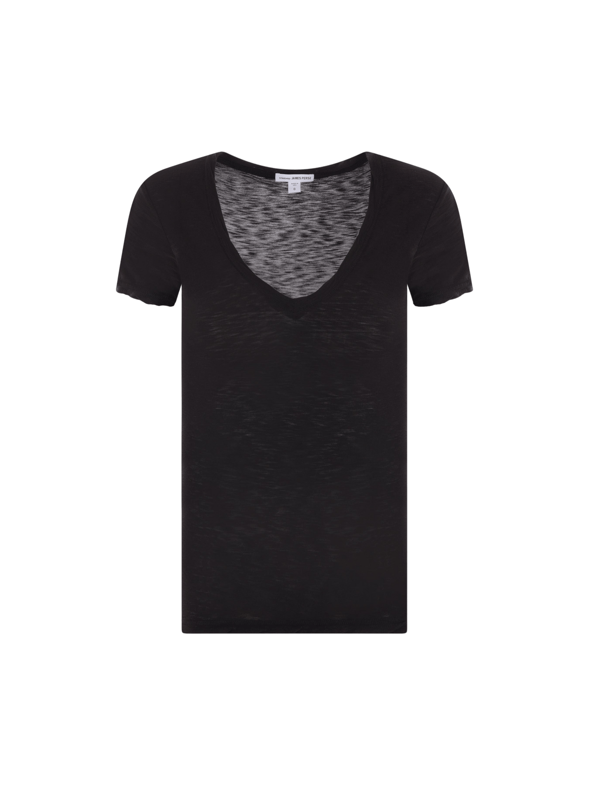 Reverse Binding Cotton T-shirt-JAMES PERSE-JOHN JULIA