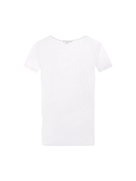 Reverse Binding Cotton T-shirt-JAMES PERSE-JOHN JULIA