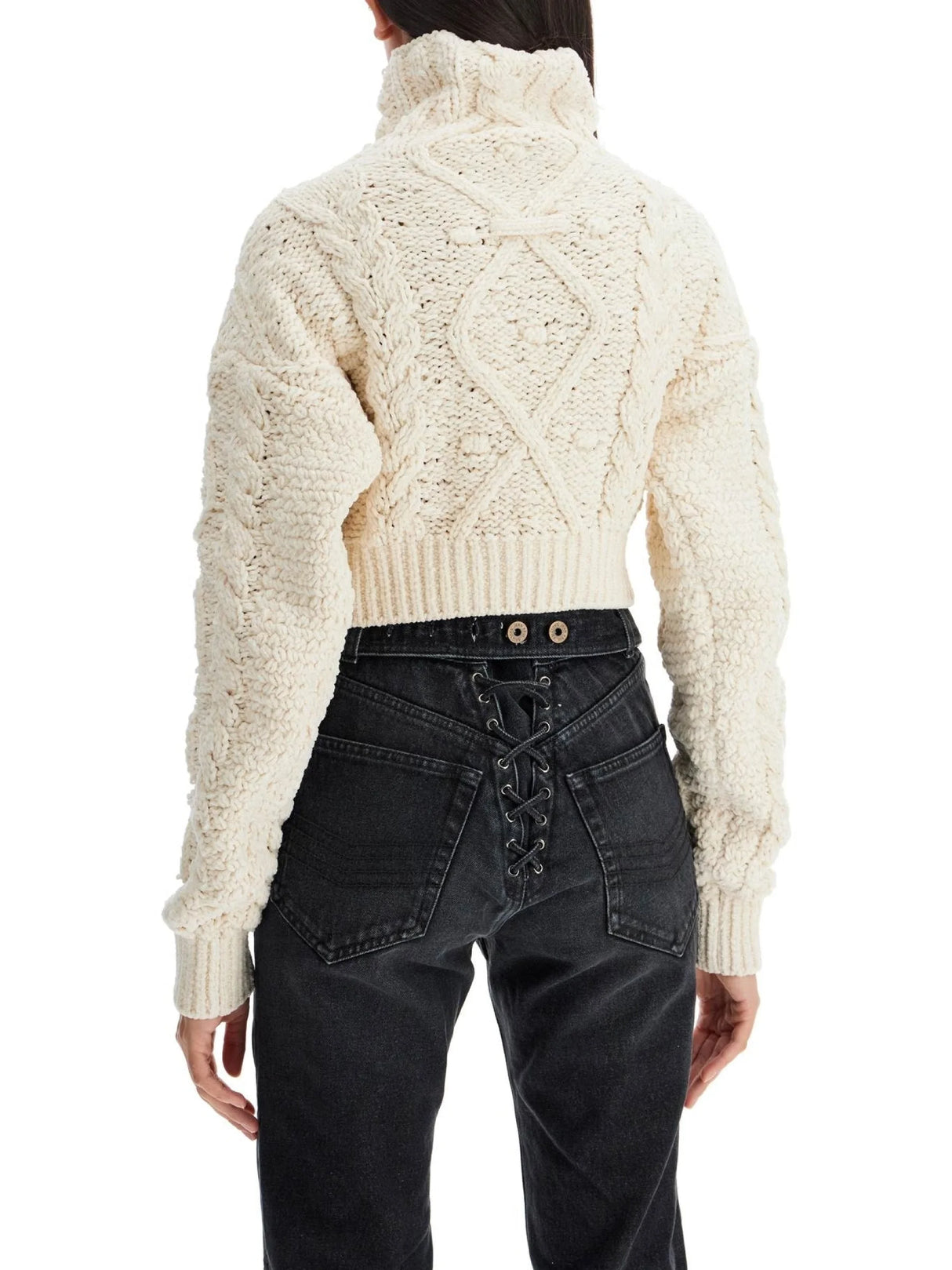 Cropped Madonna Sweater