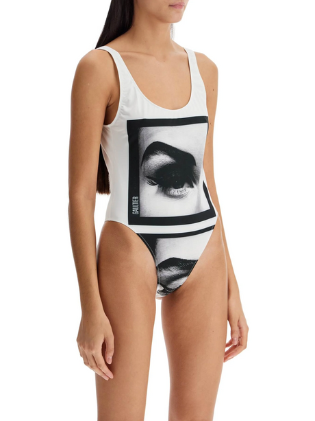 Internal Print Eyes Bodysuit-Jean Paul Gaultier-JOHN JULIA