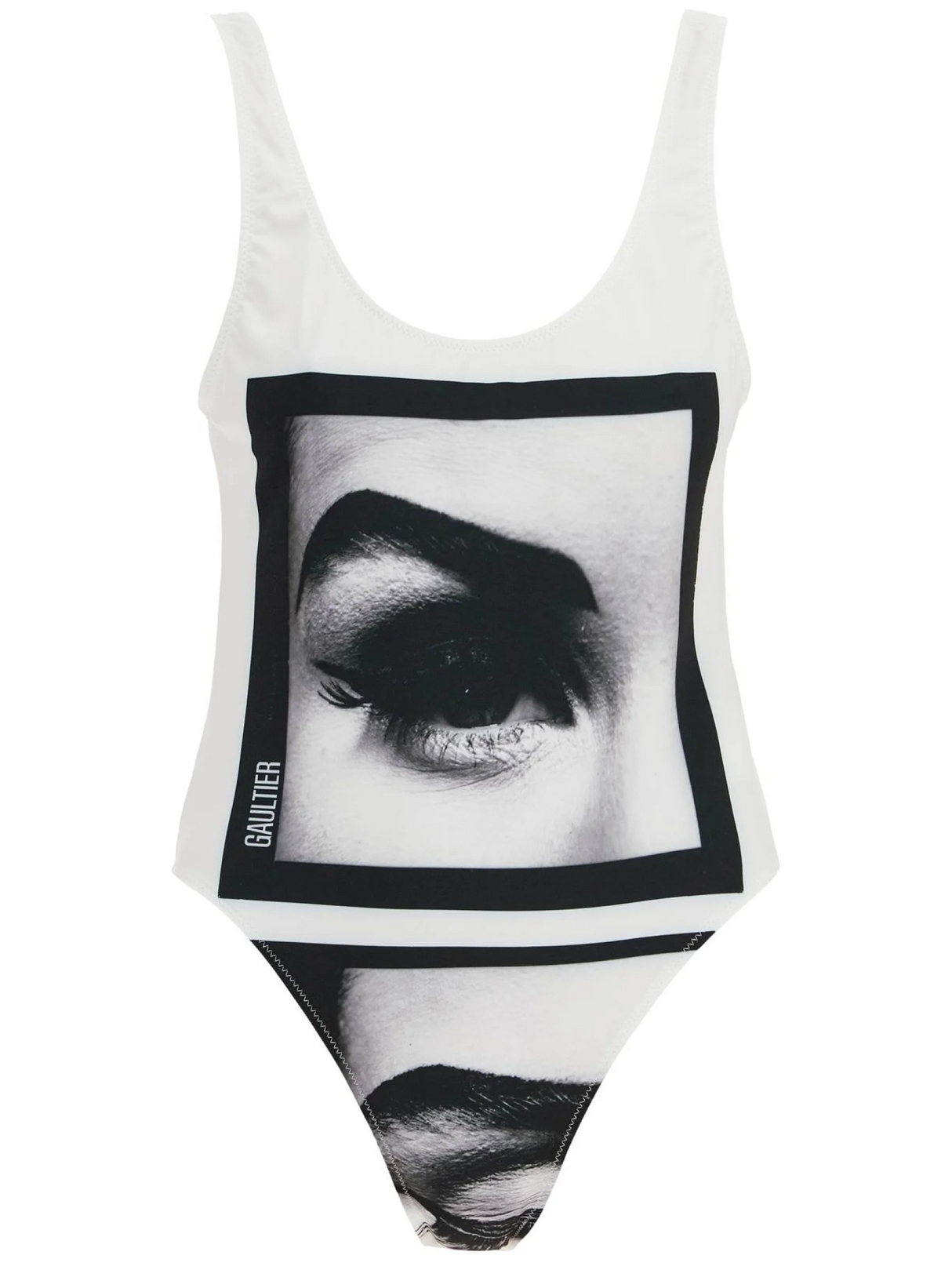 Internal Print Eyes Bodysuit-Jean Paul Gaultier-JOHN JULIA