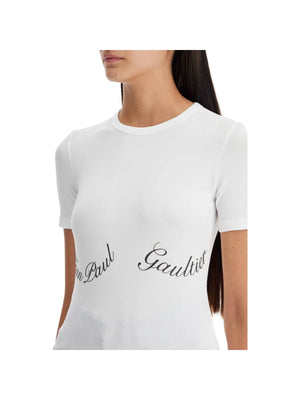 Logo Printed Cotton T-Shirt - Women > Clothing > Tops and Sweatshirts > T-shirts and Polo shirts