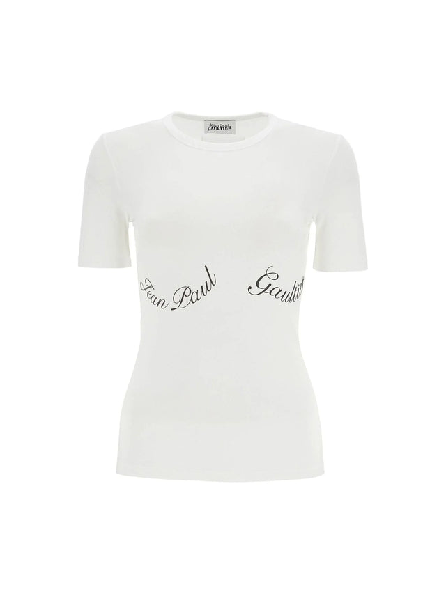 Logo Printed Cotton T-Shirt - Women > Clothing > Tops and Sweatshirts > T-shirts and Polo shirts