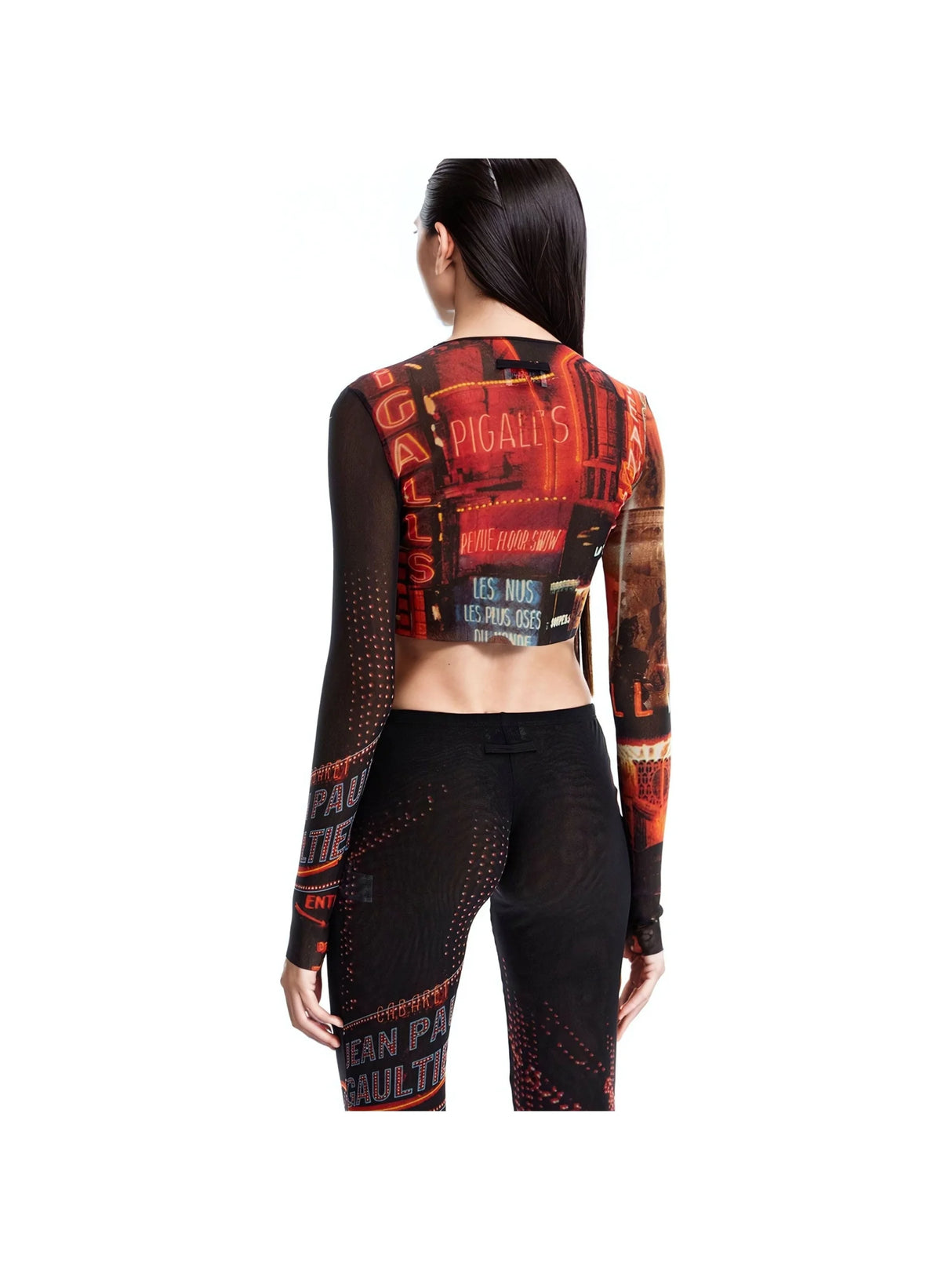 JEAN PAUL GAULTIER-The Red Pigalle Crop Top -JOHN JULIA.