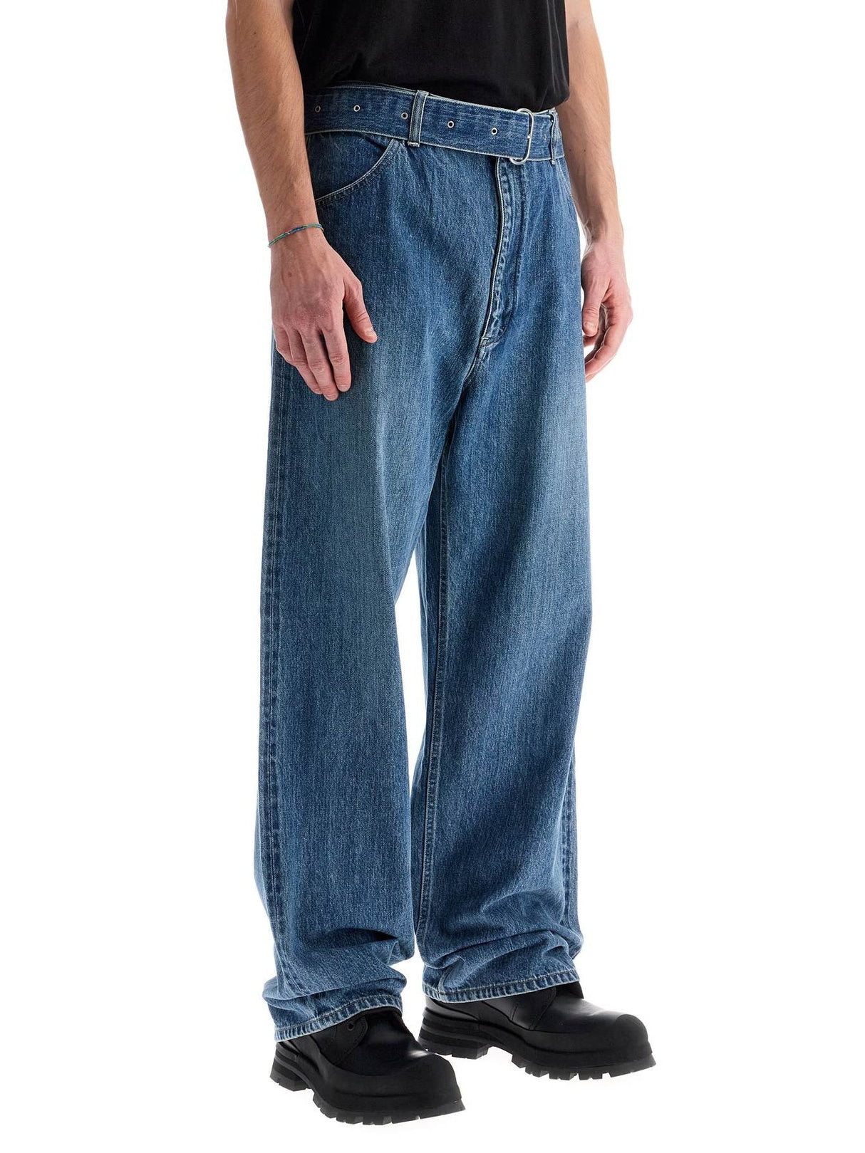 Jeans With Matching Belt Included