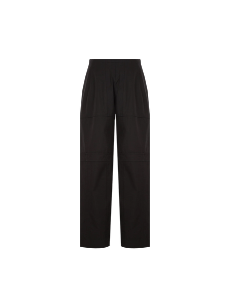 Jil Sander Tailored Cotton Pants-Jil Sander-JOHN JULIA