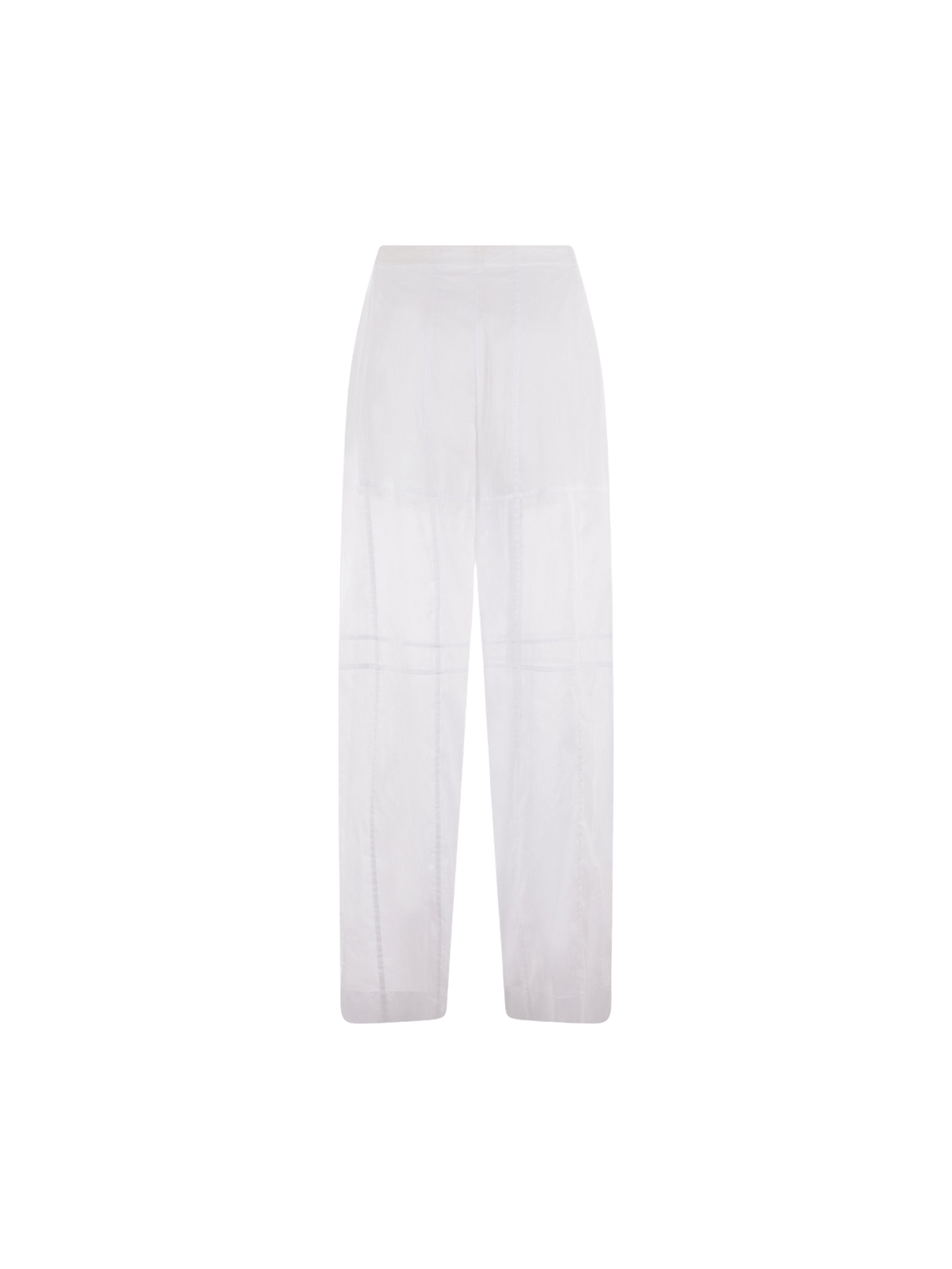 Cotton Canvas Wide-leg Pants-JIL SANDER-JOHN JULIA